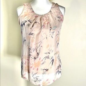 Elena Baldi Silk Tank - Pale Pink
Floral - Size S